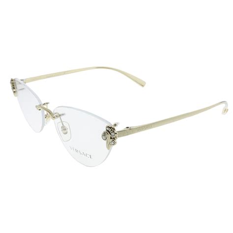 versace rimless glasses for women.